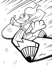 Load image into Gallery viewer, The Artsy Heroes Colouring and Activity Book
